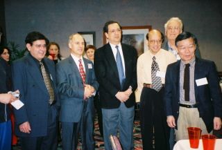 From Left: Rakesh Kapoor, Danik Martirosyan (Chairman of Conference), Jaime Uribarri, Undurti Das, Beiouk Mansouri, Teruyoshi Yanagita